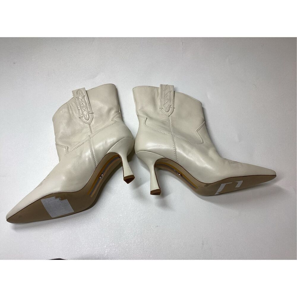 Sam Edelman Moe Stiletto Bootie in‎ cream/ivory - Picture 6 of 17